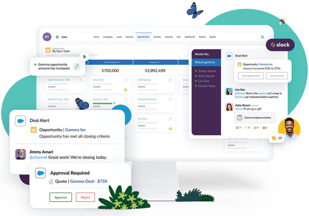 Winfomi Salesforce Sales Cloud services delivering CRM solutions, automation, and sales process optimization